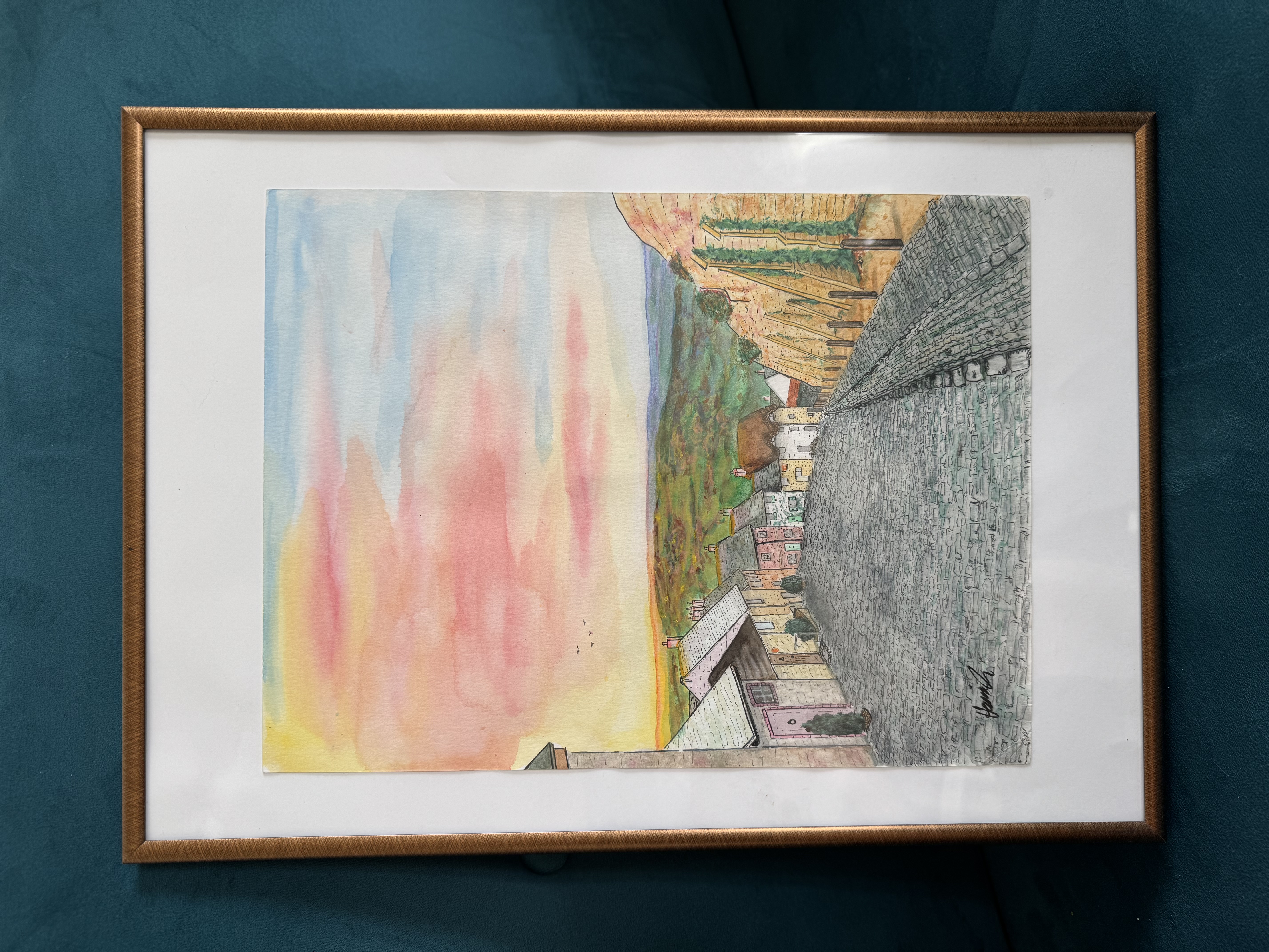 Homesickness painting
